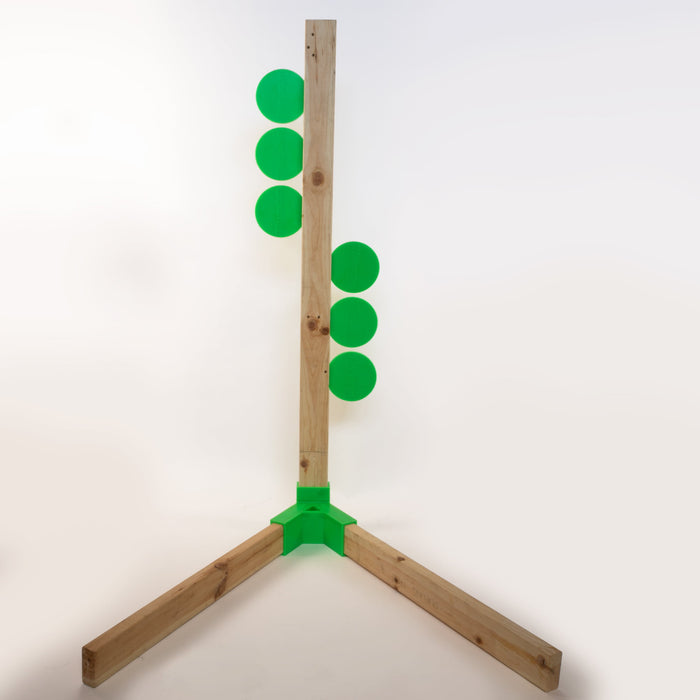 NEW Throom® Dueling Tree Kit (6 - 6" round plates, 6 brackets, 1 alpha)