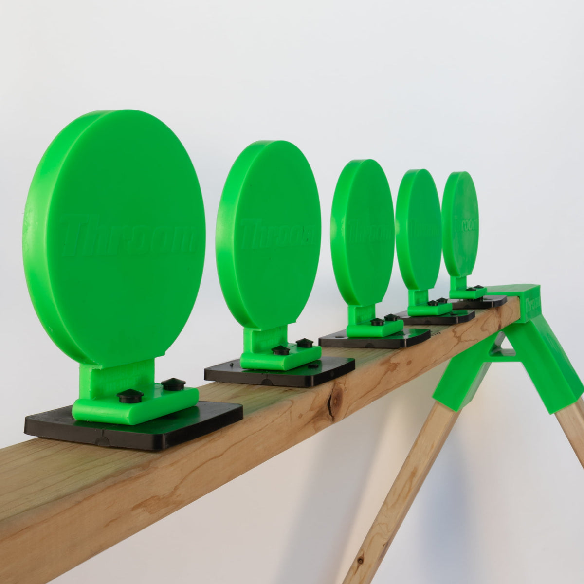 6” Round BOUNCEBACK® Series Plate Rack — throomtargets