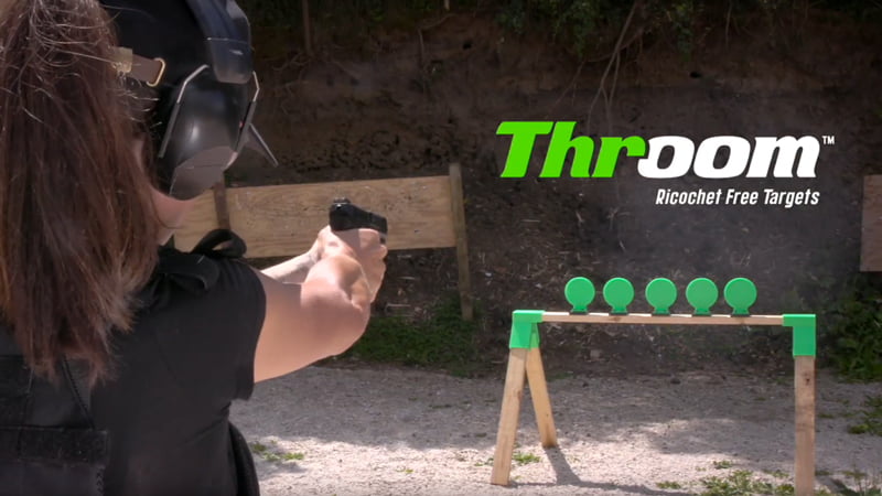 Practical Gun Rifle Pistol Plinking Self Resetting Swinging Spinner Target 